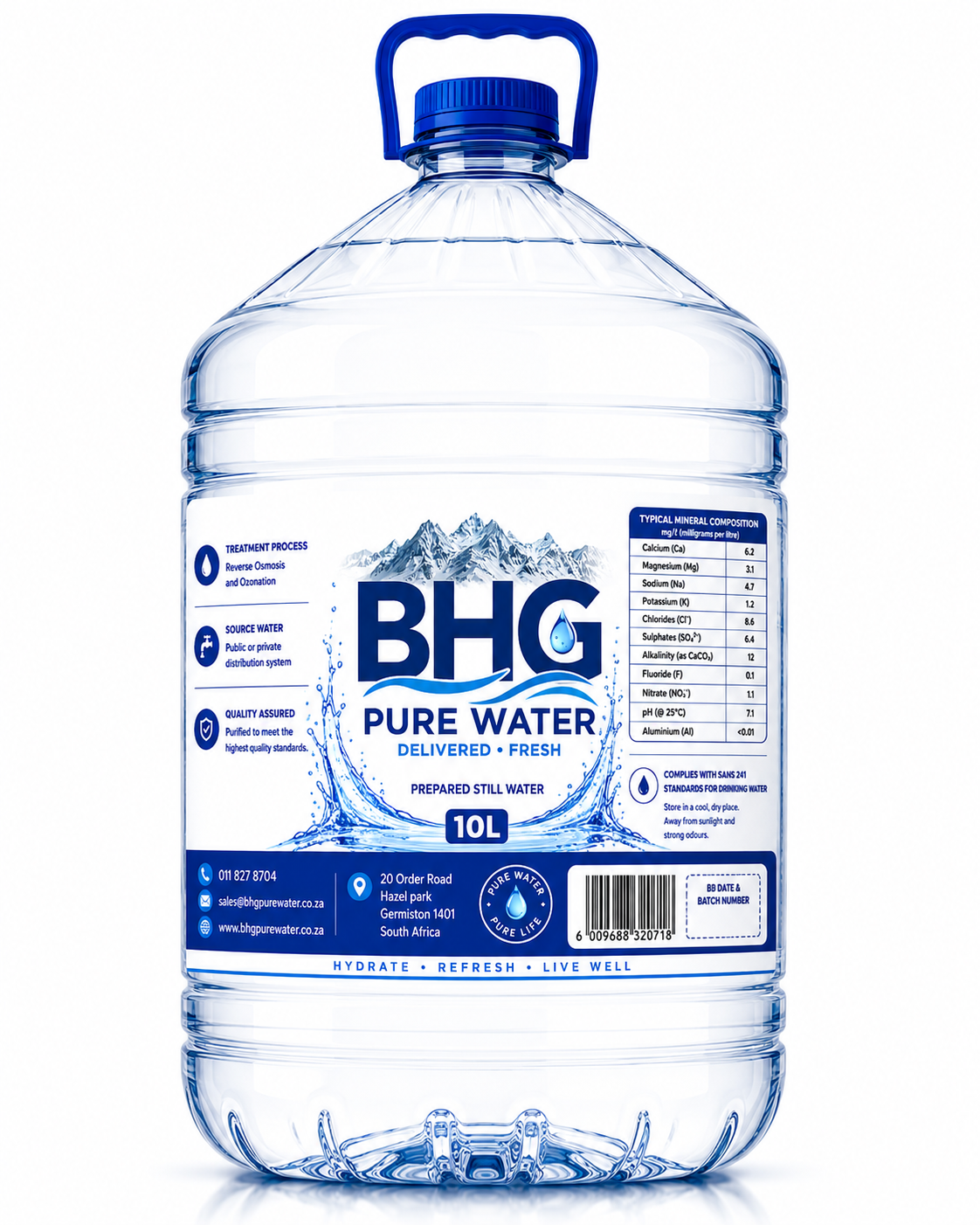 10L Water Bottle